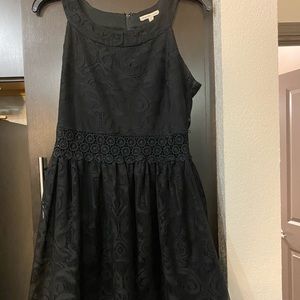 Black Lace Charlotte Russe Dress Size Medium